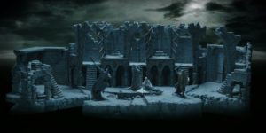 Diorama de Dol Guldur de Weta Workshop