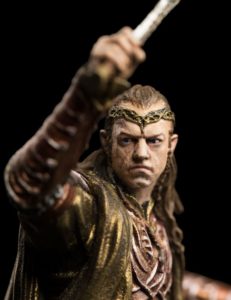 Figura de Elrond del diorama de Dol Guldur de Weta Workshop