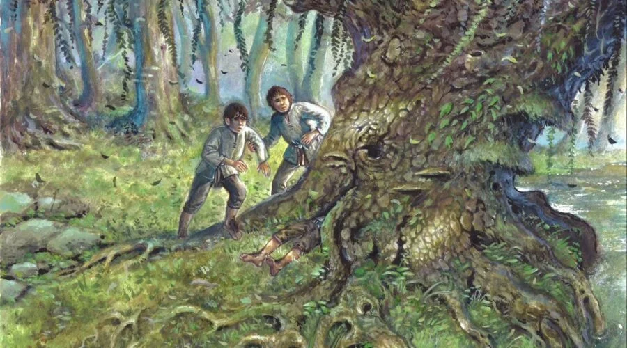26-09-3018 Los hobbits dejan Cricava y se adentran en el Bosque Viejo donde se encuentran con el Hombre Sauce