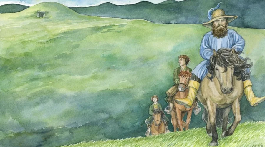28-09-3018 Los hobbits dejan la casa de Tom Bombadil y llegan a las Quebradas de los Túmulos, donde son atrapados por los Tumularios.