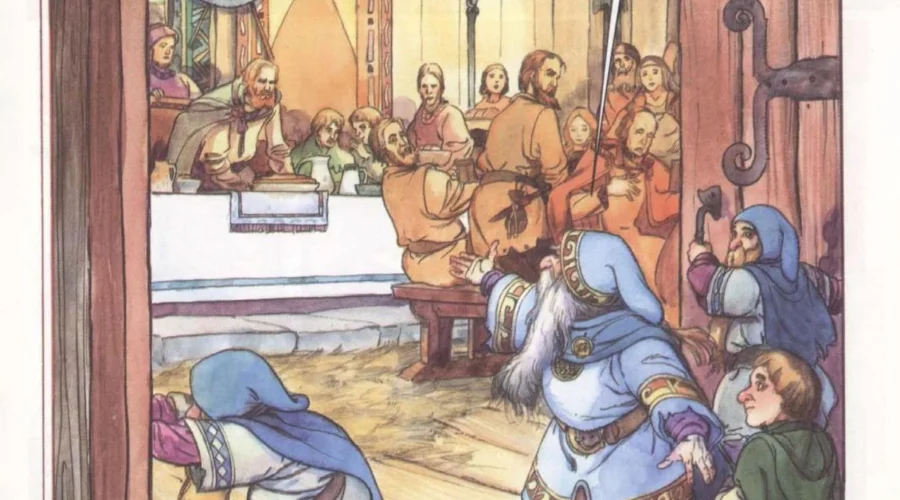 22-09-2941 Bilbo y los enanos llegan a Esgaroth