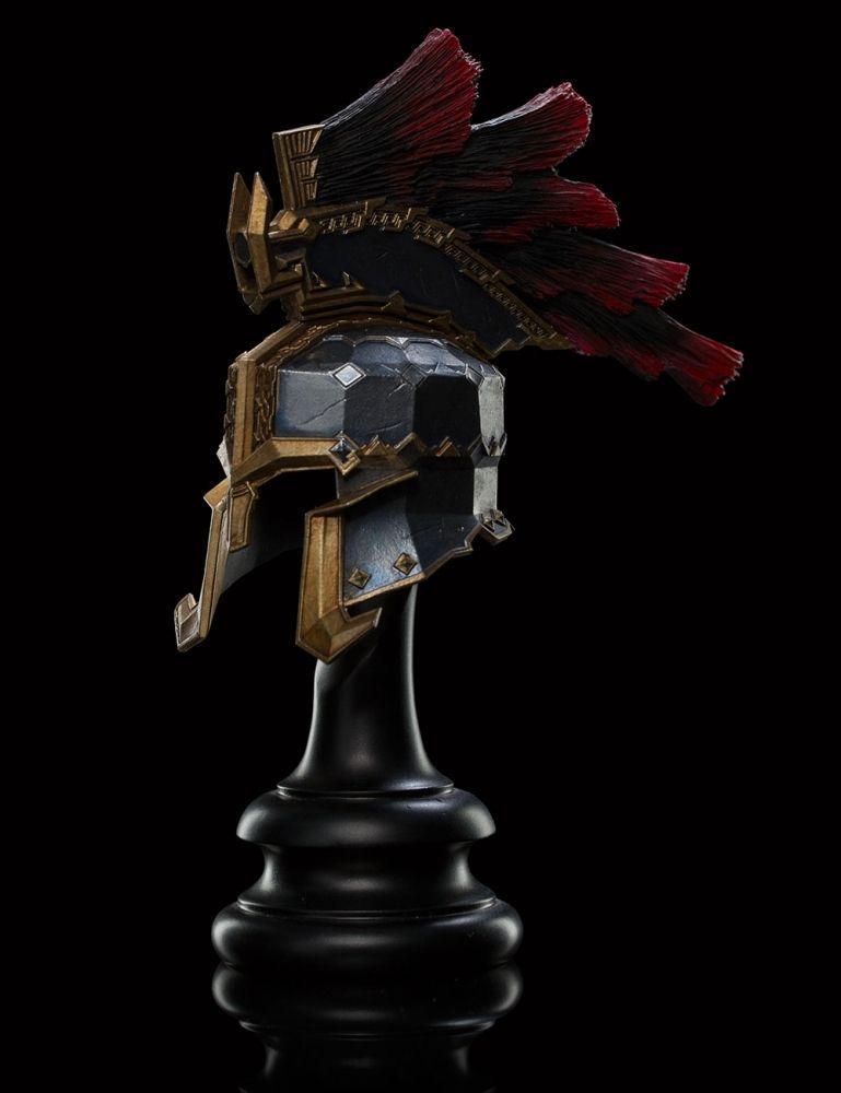 Yelmo de Dáin Pie de Hierro, creado por Weta Workshop