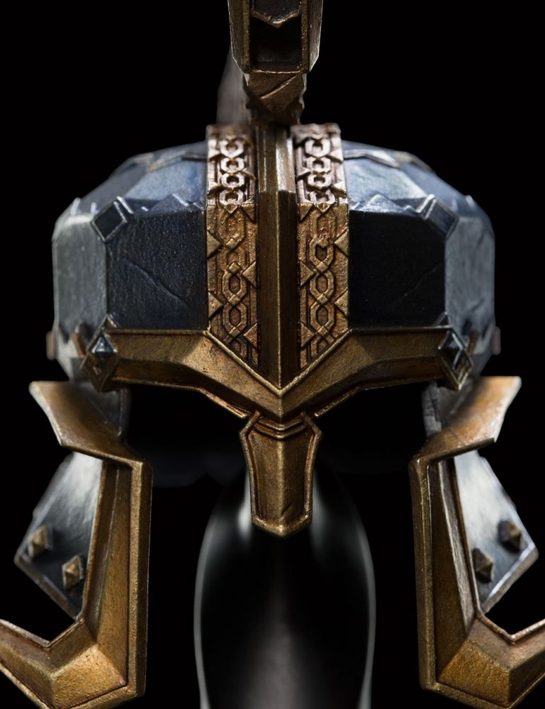 Yelmo de Dáin Pie de Hierro, creado por Weta Workshop