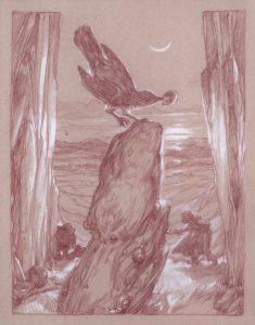 El zorzal, según Donato Giancola