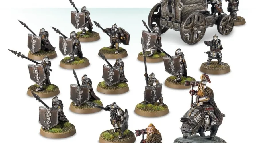 Figuras de los Enanos de las Colinas de Hierro de Games Workshop