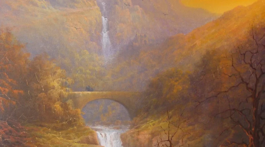 12-10-3018 Aragorn y los hobbits ven el Fontegrís