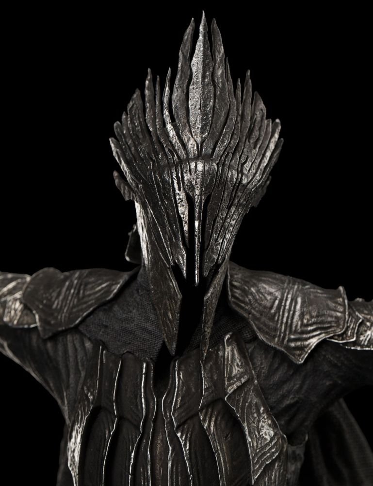 Escultura del Rey Brujo en Dol Guldur de Weta Workshop