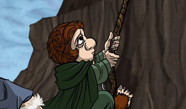 12-11-2941 Thorin deja que Bilbo se marche de Erebor