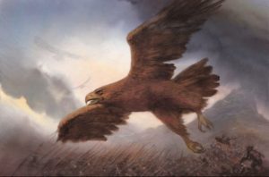 Las Águilas en batalla, según John Howe