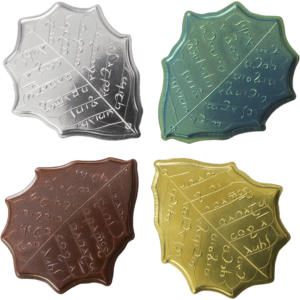 Set de monedas de Eregion de Shire Post Mint (anverso)