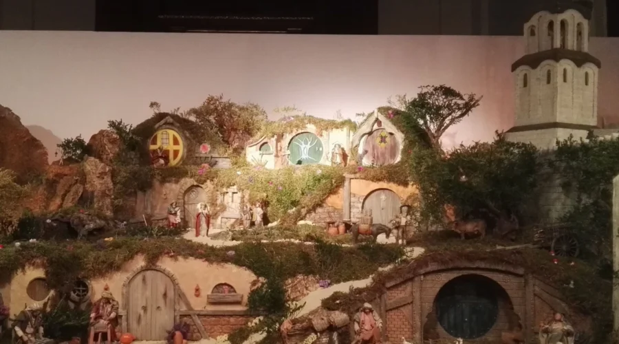 Belén inspirado en ‘El Señor de los Anillos’ en Valladolid