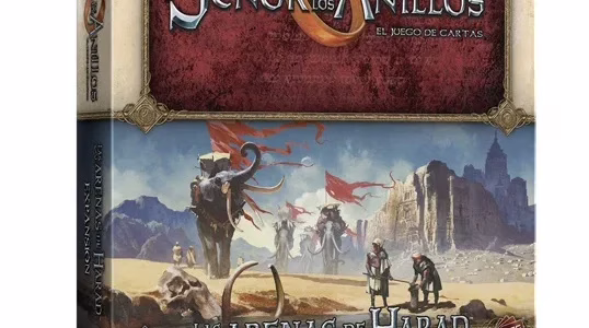 A la venta ‘Las arenas de Harad’, nueva expansión deluxe de El Señor de los Anillos (LCG)