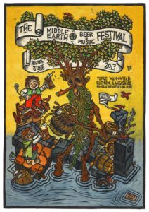 Póster del Middle-Earth Beer & Music Fesival,