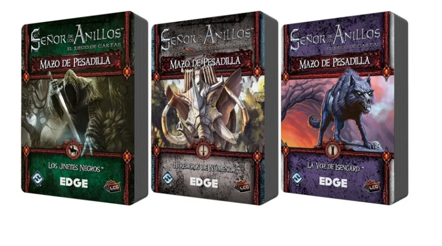 Tres nuevos mazos de pesadilla para El Señor de los Anillos. El juego de cartas (LCG)
