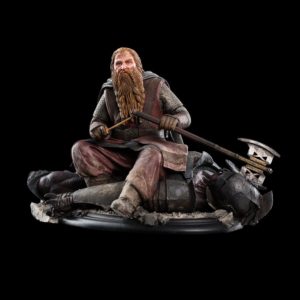 Escultura de Gimli sobre el Uruk 43, de Weta Workshop