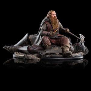 Escultura de Gimli sobre el Uruk 43, de Weta Workshop