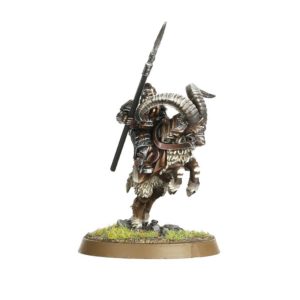 Jinete enano en cabra de las Colinas de Hierro de Games Workshop