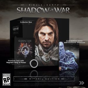 Contenidos de la Edición Mithril del juego 'La Tierra Media. Sombras de Guerra'