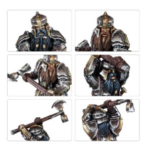 Enanos de las Colinas de Hierro con martillos de Games Workshop