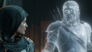 Eltariel, la Espada de Galadriel, y Celebrimbor viven un momento tenso en 'La Tierra Media: Sombras de Guerra'