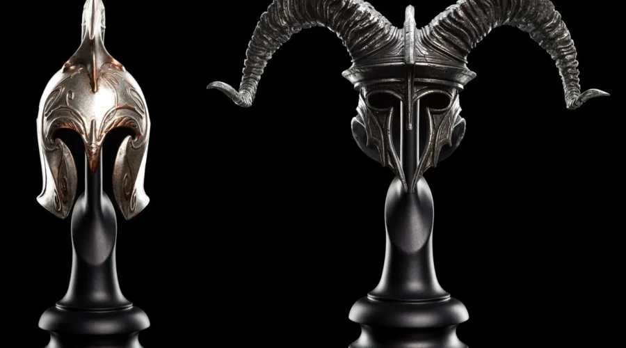 En preventa los yelmos del Elfo de Rivendel y de Khamûl de Weta Workshop