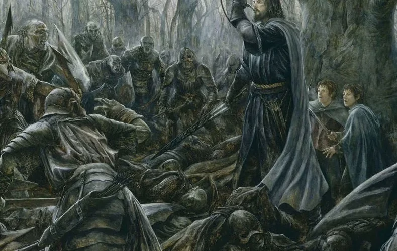 26-02-3019 Disolución de la Comunidad. Frodo y Sam entran en Emyn Muil oriental. Boromir muere defendiendo a Merry y a Pippin.