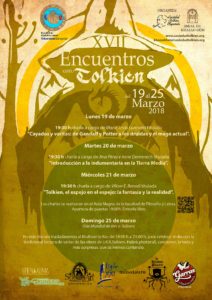 Cartel de los XVII Encuentros con Tolkien organizados por el Smial de Khazad-dûm