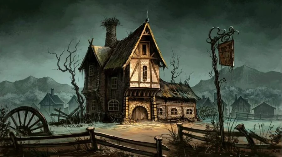 03-05-2941 La Compañía de Thorin pasa la noche en La Posada Abandonada