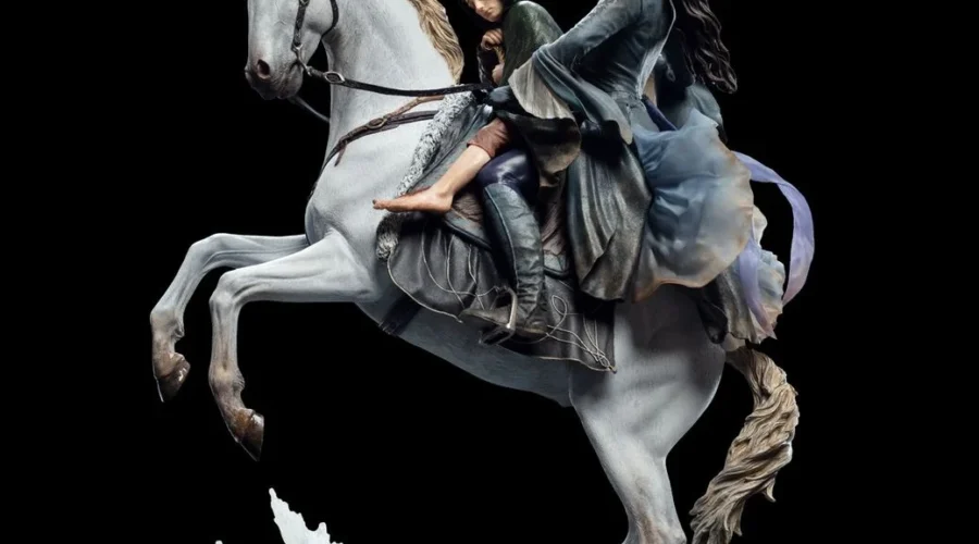 Escultura de Arwen y Frodo en Asfaloth y más novedades de Weta Workshop