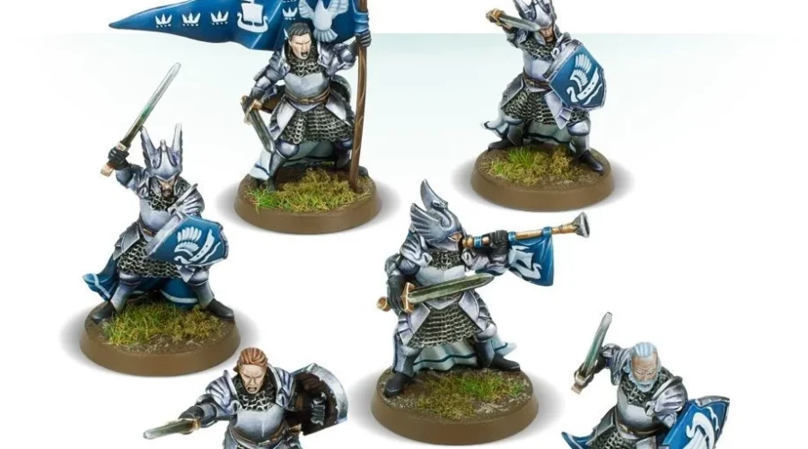 Nuevos Caballeros de Dol Amroth para el juego de batallas estratégicas de la Tierra Media