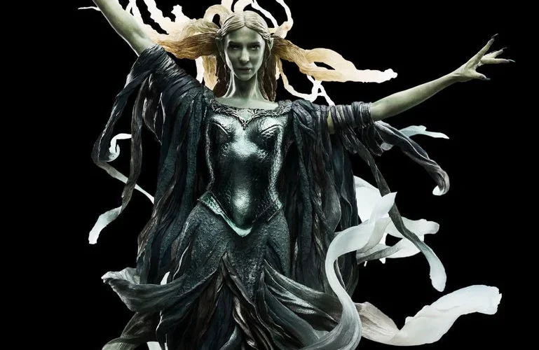 Escultura de Galadriel, reina oscura y más novedades de Weta Workshop