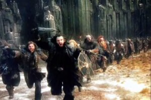 Los Enanos salen de Erebor