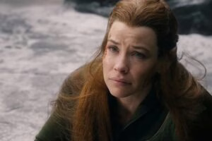 Tauriel compungida de dolor