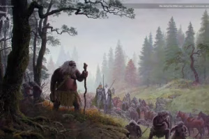 Los Hombres Salvajes guían a los Rohirrim