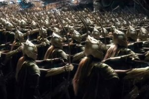 Los Elfos se preparan para disparar