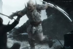 Duelo épico entre Thorin y Azog