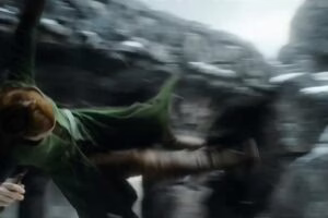 Tauriel sale despedida por la fuerza de Bolgo