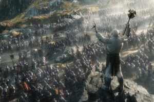 Azog comanda a los Orcos