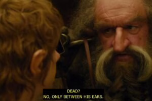 Óin respondea Bilbo