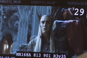 Thranduil ante su trono