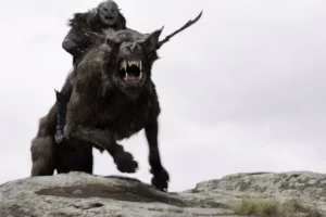 Un jinete de wargo de El Hobbit (HD)