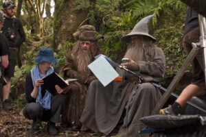 Sylvester McCoy e Ian McKellen