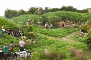 Rodaje en Hobbiton