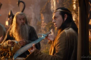 Elrond revela el origen de Orcrist