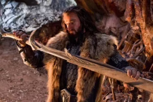 Thorin desenvaina a Orcrist