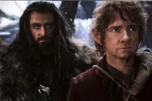 Thorin y Bilbo en el Bosque Negro