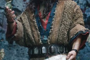 Thorin con el mapa y la llave de sus antepasados