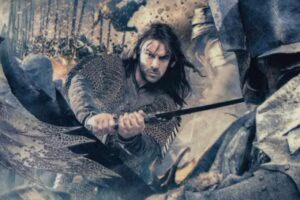 Kili luchando con los Orcos