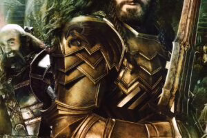 Dwalin y Thorin listos para el combate