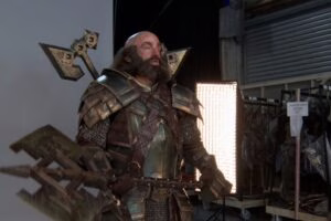 Dwalin con su armadura